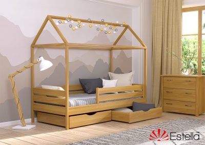 Кровать Амми (цвет 102) массив