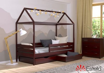 Кровать Амми (цвет 104) массив
