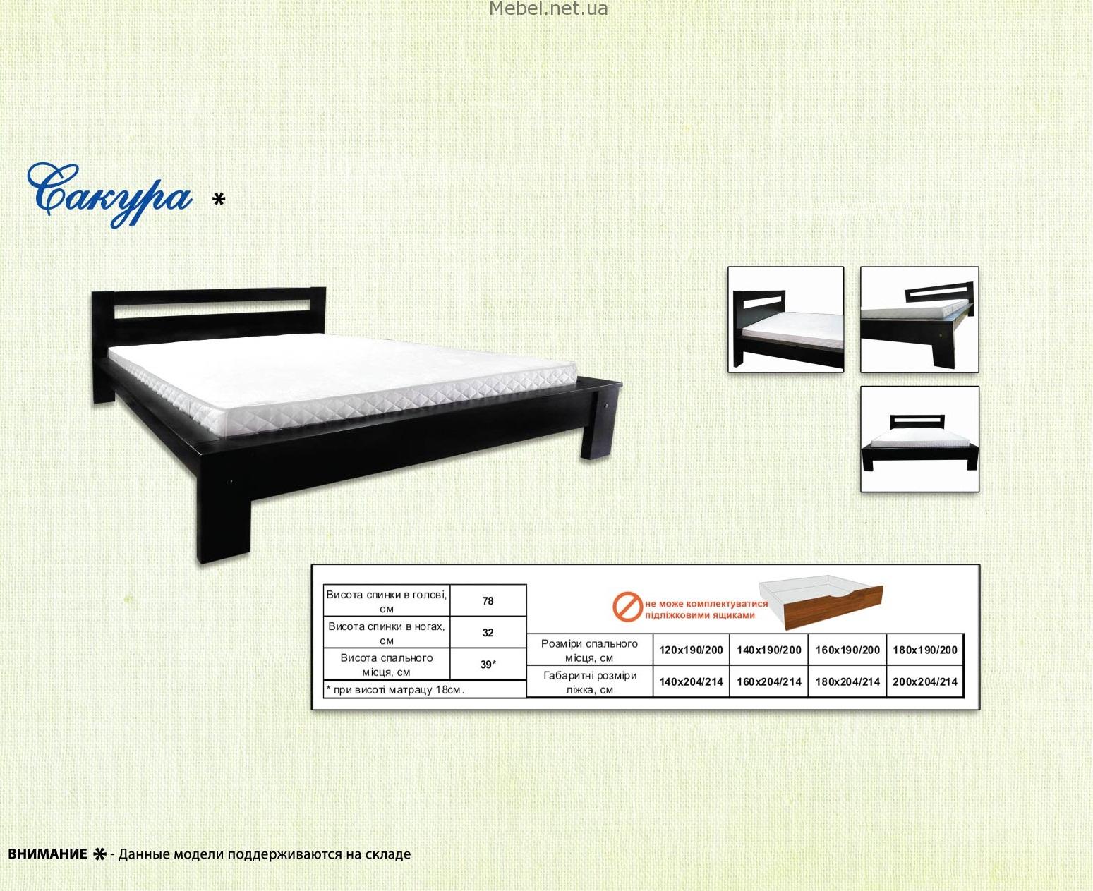 Схема сборки кровати Сакура 0.9