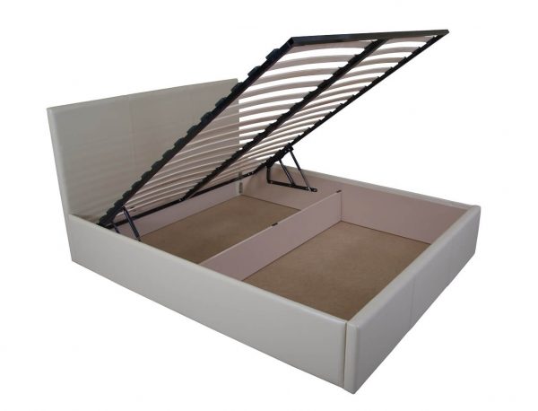 Мягкая кровать Каролина с подъемным механизмом - ниша