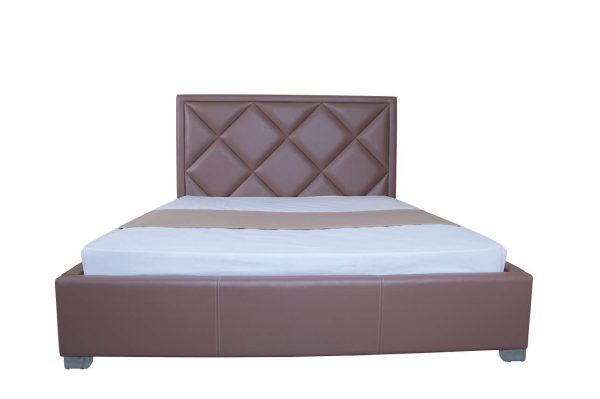 Мягкая кровать Доминик - фото 2 - вид спереди