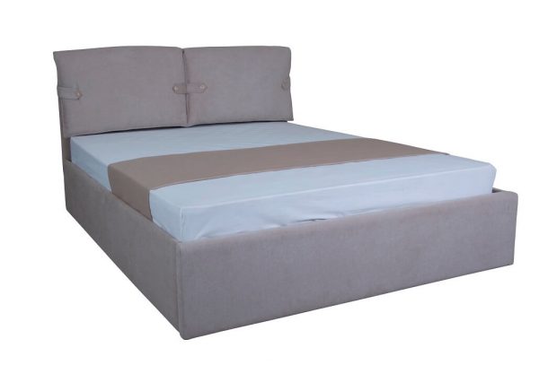 Двуспальная мягкая кровать Мишель с подъемным механизмом - фото 1