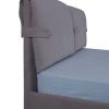 Двуспальная мягкая кровать Мишель с подъемным механизмом - фото 3 - изголовье