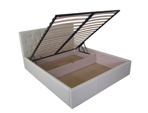 Мягкая кровать Моника с подъемным механизмом - фото 6 - ниша