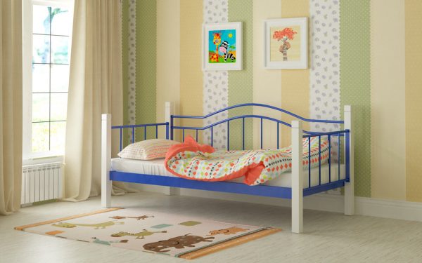 Кровать Алонзо - синий
