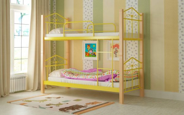 Кровать Тиара - желтый