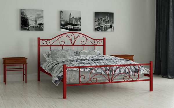 Кровать Элиз - красный
